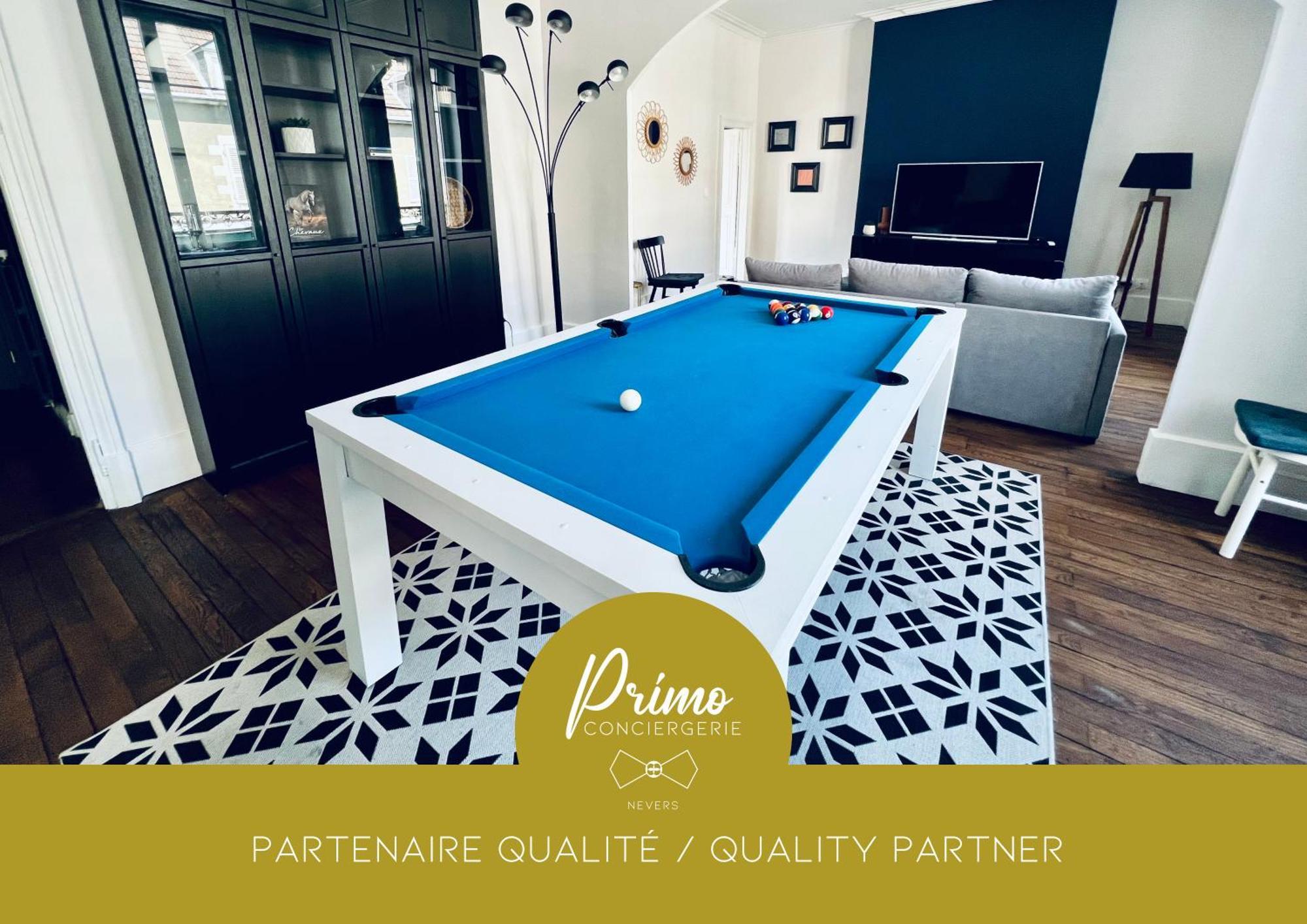 "Le General" Appartement Prestige Proche Gare, Haut-De-Gamme, Avec Billard Et Parking Prive, By Primo C0Nciergerie Nevers Exterior photo